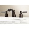 Kingston Brass KB8965DL 8" Widespread Bathroom Faucet, Oil Rubbed Bronze KB8965DL